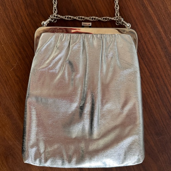 Fancy silver vintage purse - Picture 6 of 8